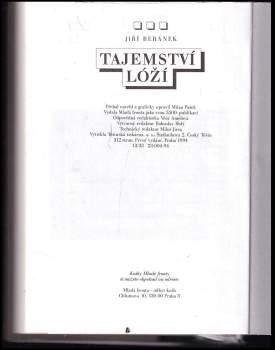 Jiří Beránek: Tajemství lóží