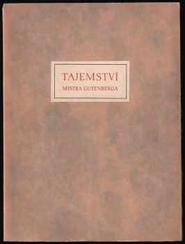 Tajemství mistra Gutenberga