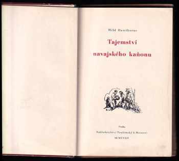 Hildegarde Hawthorne: Tajemství navajského kaňonu