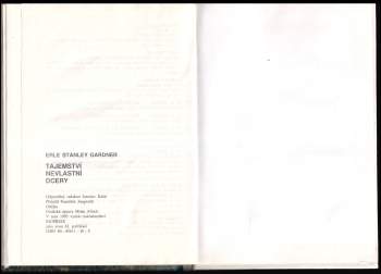Erle Stanley Gardner: Tajemství nevlastní dcery
