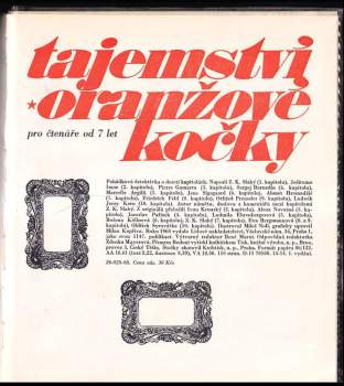 Zdeněk Karel Slabý: Tajemství oranžové kočky