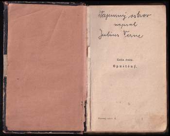 Jules Verne: Tajemný ostrov: Díl 1- 3 ( Bouří zahnaní větroplavci, Opuštěný, Tajemství ostrova)