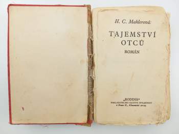 Hedwig Courths-Mahler: Tajemství otců