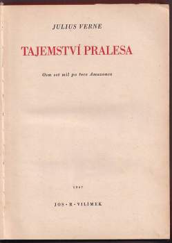 Jules Verne: Tajemství pralesa