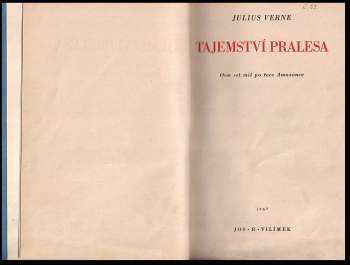 Jules Verne: Tajemství pralesa