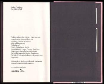 Radka Třeštíková: Tajemství