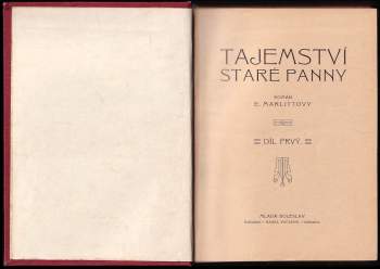 Eugenie Marlitt: Tajemství staré panny