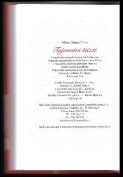 Marci Shimoff: Tajemství štěstí