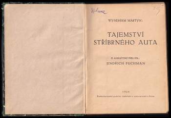 Wyndham Martyn: Tajemství stříbrného auta