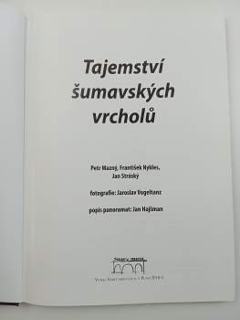 Petr Mazný: Tajemství šumavských vrcholů