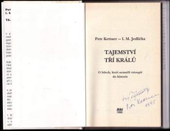 Ivan Milan Jedlička: Tajemství Tří králů