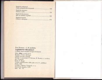 Ivan Milan Jedlička: Tajemství Tří králů