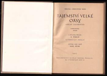 Percival Christopher Wren: Tajemství velké oasy