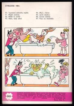 Ljuba Štíplová: Tajemství zeleného mýdla - Čtyřlístek 90