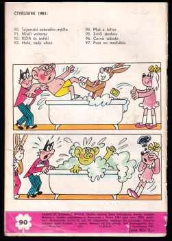 Ljuba Štíplová: Tajemství zeleného mýdla - Čtyřlístek 90