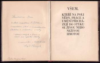 Karel Smrž: Tajemství života, energie a hmoty