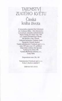 Carl Gustav Jung: Tajemství zlatého květu
