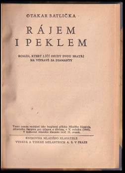 Eduard Fiker: Tajná cesta