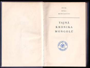 Tajná kronika Mongolů