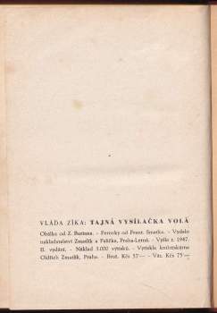 Vláďa Zíka: Tajná vysílačka volá