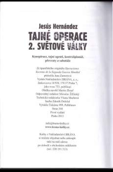 Jesus Hernandez: Tajné operace 2. světové války
