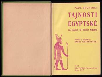 Paul Brunton: Tajnosti egyptské