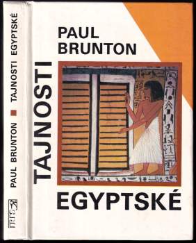 Tajnosti egyptské - Paul Brunton (1994, Iris) - ID: 836435
