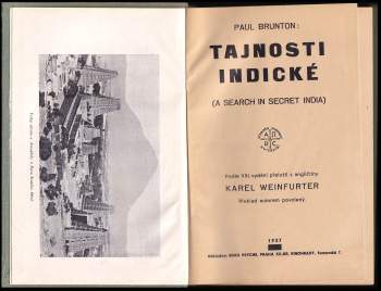 Paul Brunton: Tajnosti indické