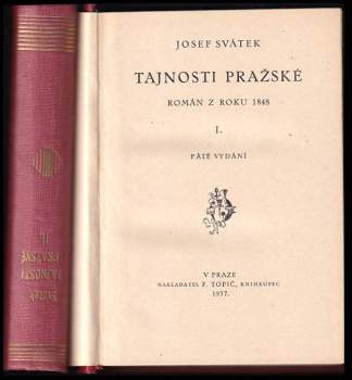 Josef Svátek: Tajnosti pražské