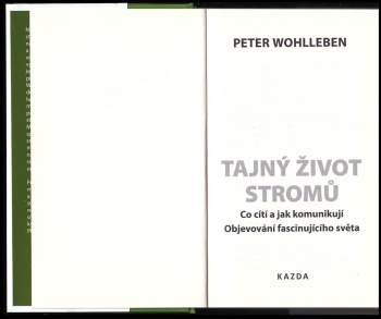 Peter Wohlleben: Tajný život stromů
