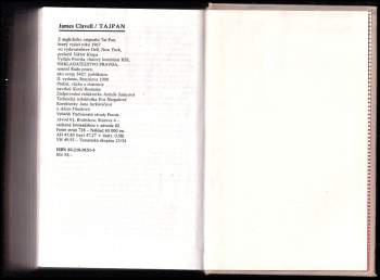 James Clavell: Tajpan