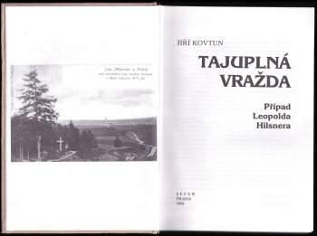 Jiří Kovtun: Tajuplná vražda