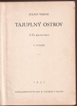 Jules Verne: Tajuplný ostrov