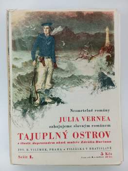 Jules Verne: Tajuplný ostrov SEŠITOVÉ VYDÁNÍ