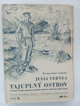 Jules Verne: Tajuplný ostrov SEŠITOVÉ VYDÁNÍ