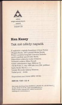 Ken Kesey: Tak mě někdy napadá