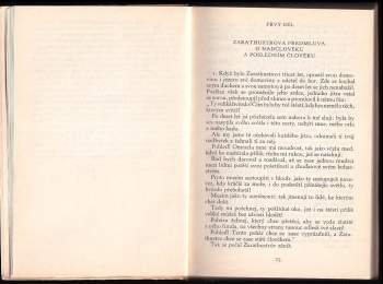 Friedrich Nietzsche: Tak pravil Zarathustra