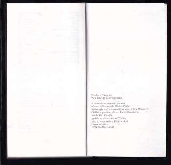 Tak pravil Zarathustra
