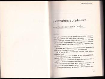 Friedrich Nietzsche: Tak pravil Zarathustra