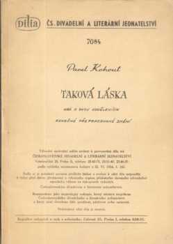 Taková láska