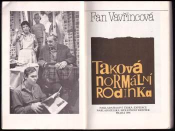 Fan Vavřincová: Taková normální rodinka