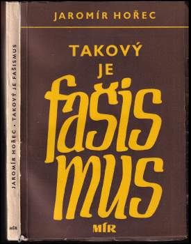 Takový je fašismus
