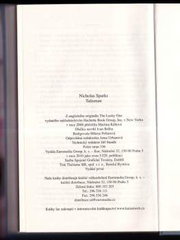 Nicholas Sparks: Talisman