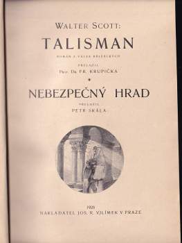 Walter Scott: Talisman
