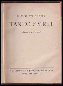 August Strindberg: Tanec smrti