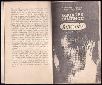 Georges Simenon: Tanečnice z Veselého mlýna