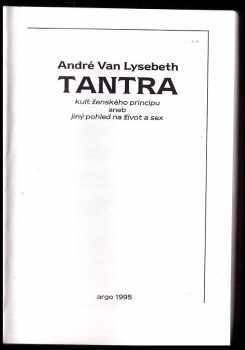 André van Lysebeth: Tantra
