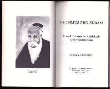 Stephen T Chang: Taoismus pro zdraví
