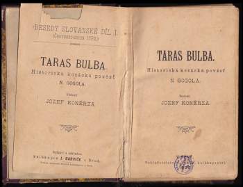Nikolaj Vasil'jevič Gogol‘: Taras Bulba