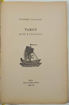 Pierre de Lasenic: Tarot